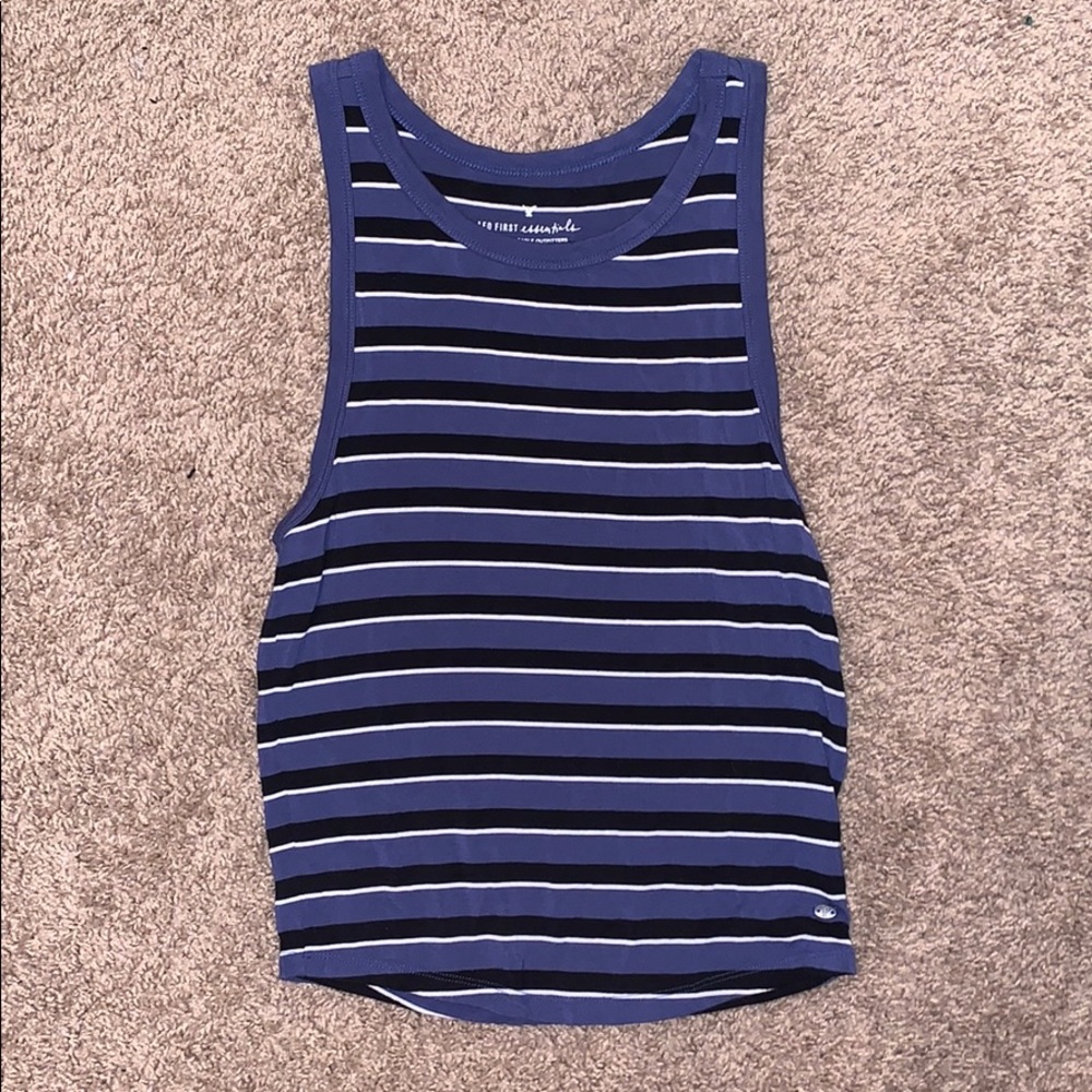 American eagle striped tank top